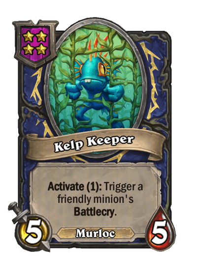Kelp Keeper Hearthstone kártya