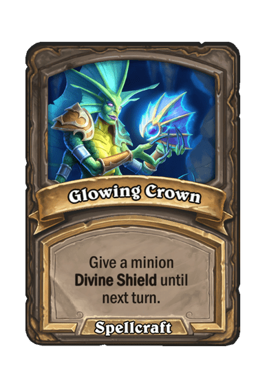 Glowing Crown Hearthstone kártya