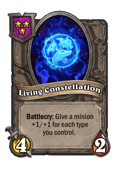 Living Constellation Hearthstone kártya