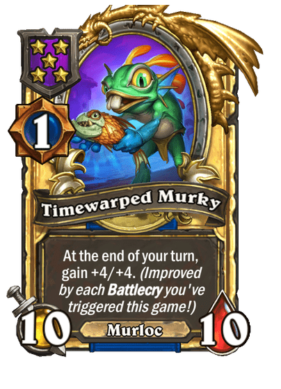 Timewarped Murky Hearthstone kártya