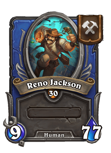 Reno Jackson Hearthstone kártya