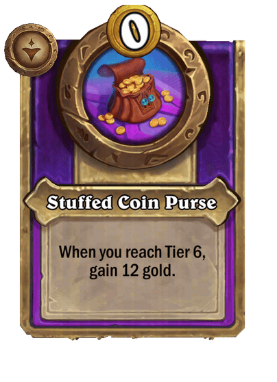 Stuffed Coin Purse Hearthstone kártya