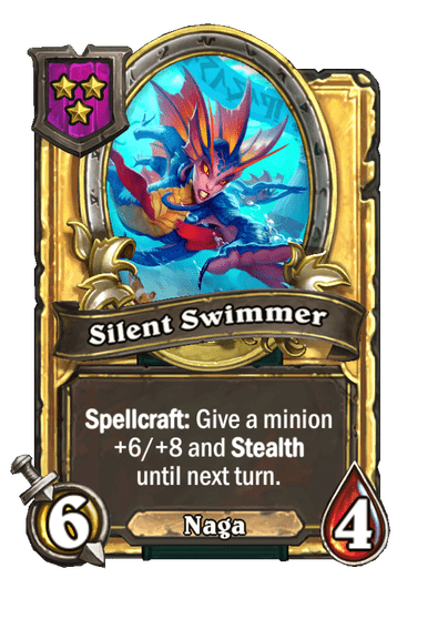 Silent Swimmer Hearthstone kártya