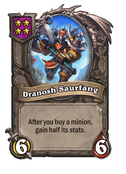 Dranosh Saurfang Hearthstone kártya