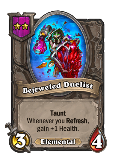 Bejeweled Duelist Hearthstone kártya