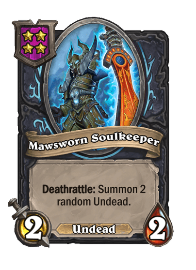Mawsworn Soulkeeper Hearthstone kártya