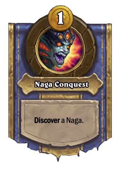 Naga Conquest Hearthstone kártya