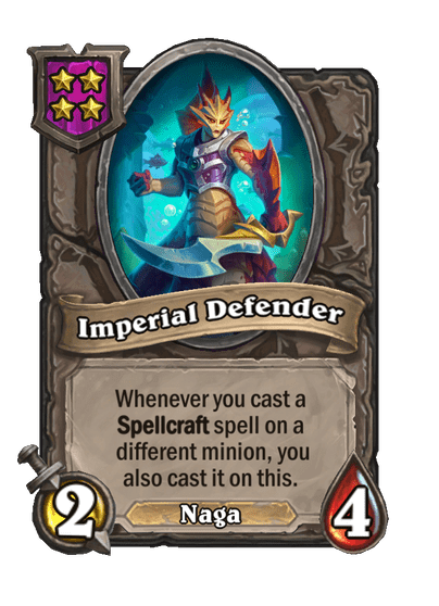 Imperial Defender Hearthstone kártya