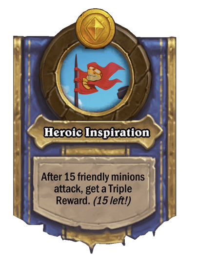 Heroic Inspiration Hearthstone kártya