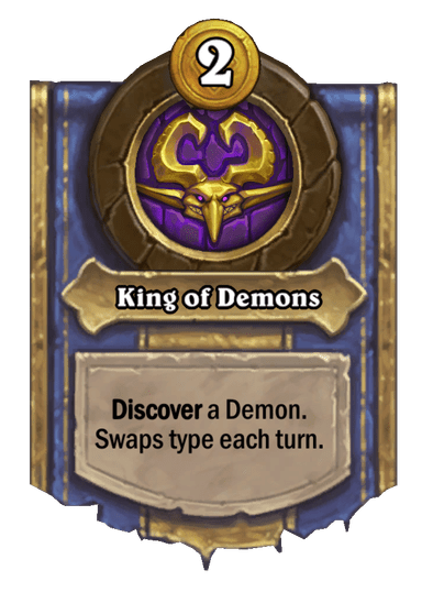 King of Demons Hearthstone kártya