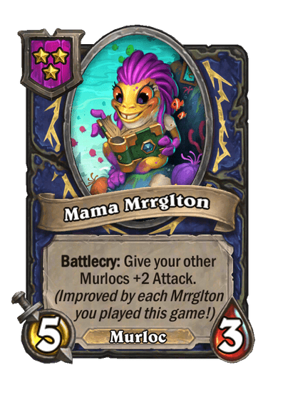 Mama Mrrglton Hearthstone kártya
