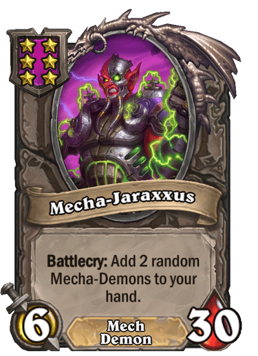 Mecha-Jaraxxus Hearthstone kártya