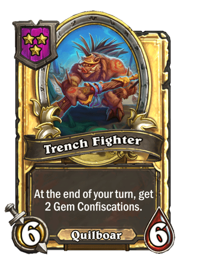 Trench Fighter Hearthstone kártya