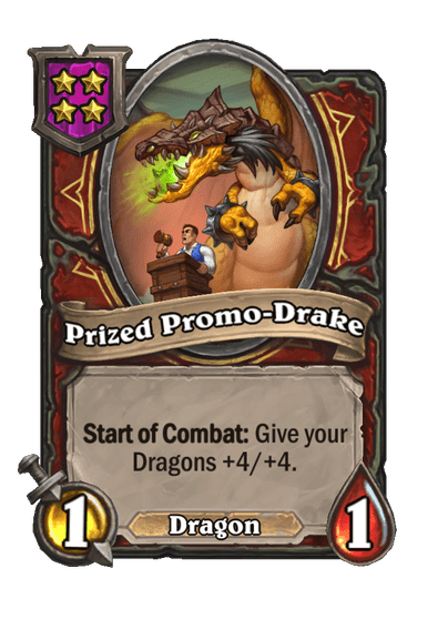 Prized Promo-Drake Hearthstone kártya
