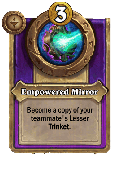 Empowered Mirror Hearthstone kártya