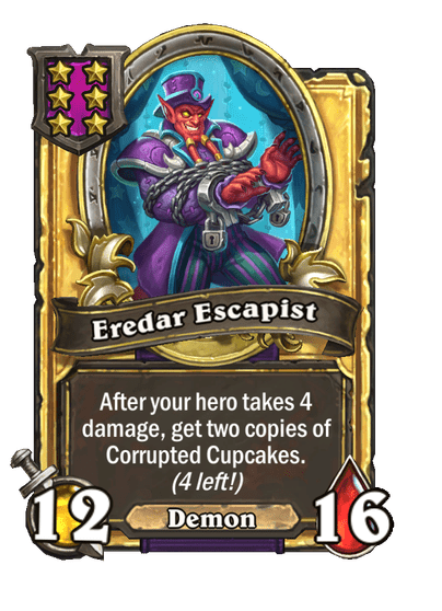 Eredar Escapist Hearthstone kártya