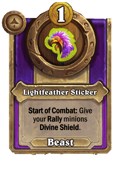 Lightfeather Sticker