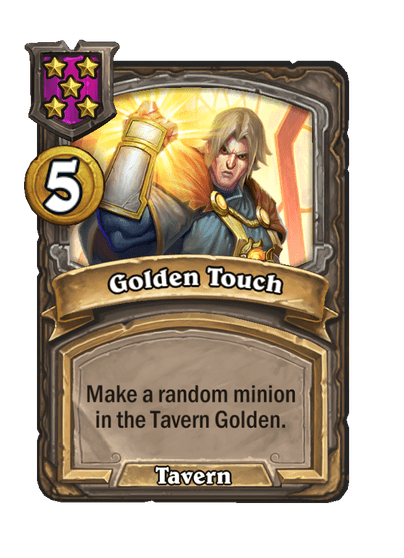 Golden Touch Hearthstone kártya