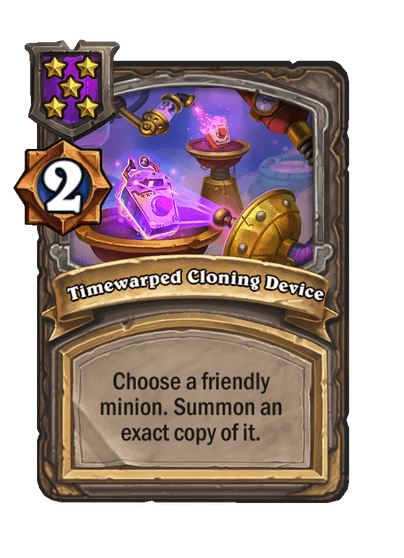 Timewarped Cloning Device