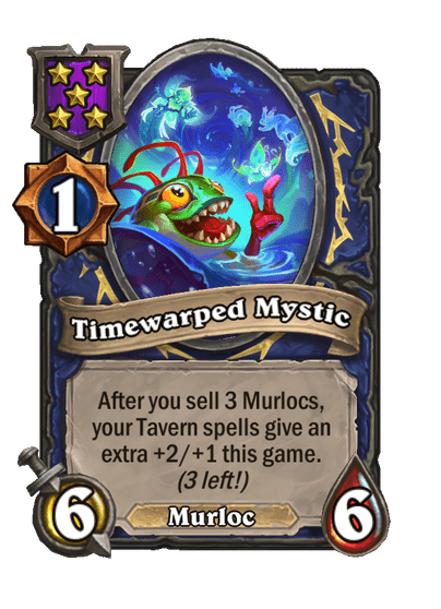 Timewarped Mystic Hearthstone kártya