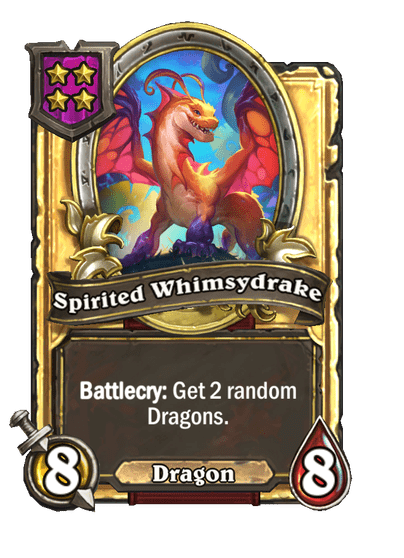 Spirited Whimsydrake Hearthstone kártya