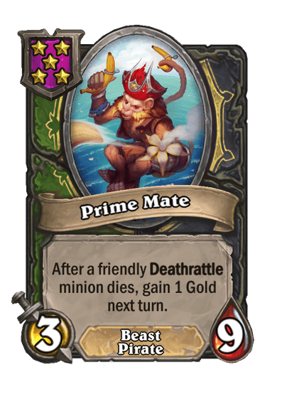 Prime Mate Hearthstone kártya