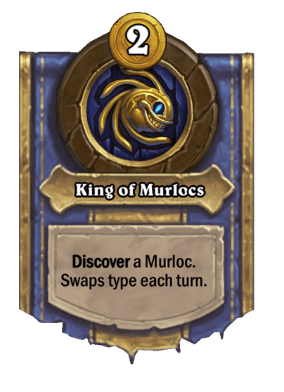 King of Murlocs Hearthstone kártya