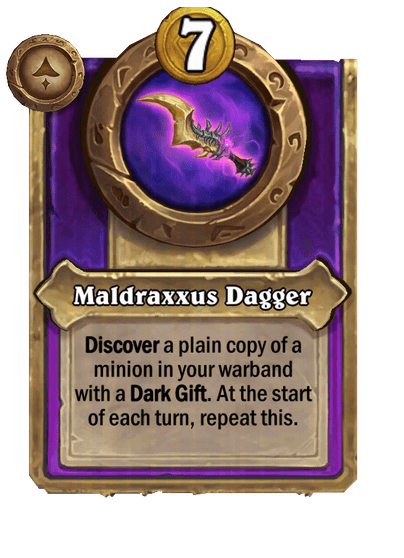 Maldraxxus Dagger