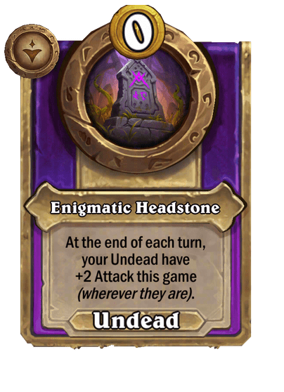 Enigmatic Headstone