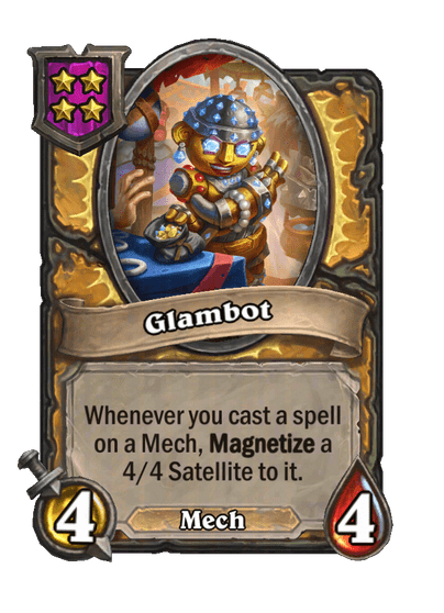 Glambot Hearthstone kártya