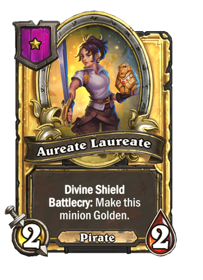 Aureate Laureate Hearthstone kártya