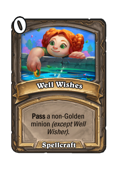 Well Wishes Hearthstone kártya