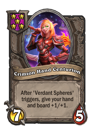 Crimson Hand Centurion Hearthstone kártya