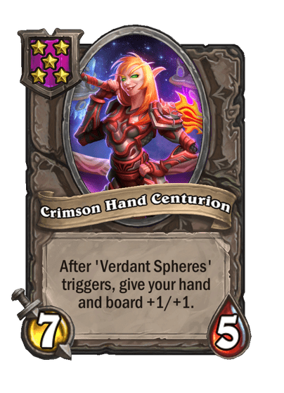 Crimson Hand Centurion Hearthstone kártya