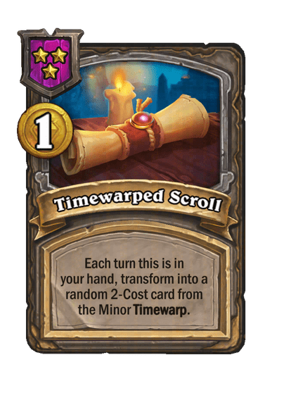 Timewarped Scroll