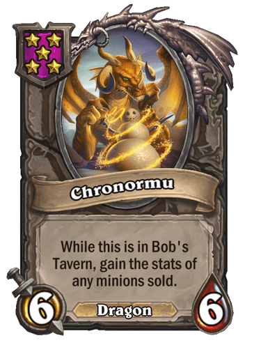 Chronormu Hearthstone kártya