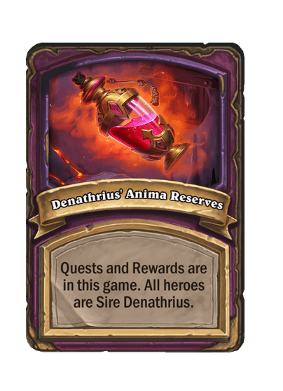 Denathrius' Anima Reserves
