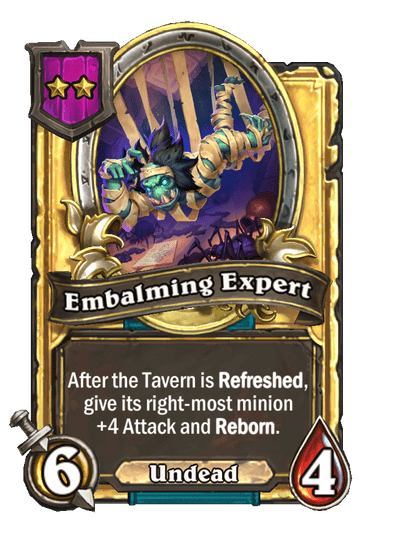 Embalming Expert Hearthstone kártya