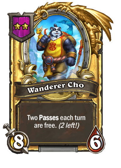 Wanderer Cho Hearthstone kártya