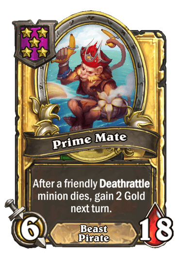 Prime Mate Hearthstone kártya