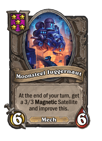 Moonsteel Juggernaut Hearthstone kártya