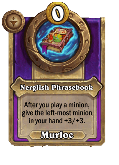 Nerglish Phrasebook