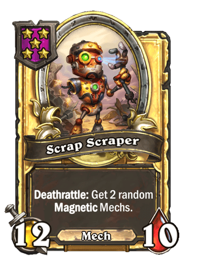 Scrap Scraper Hearthstone kártya