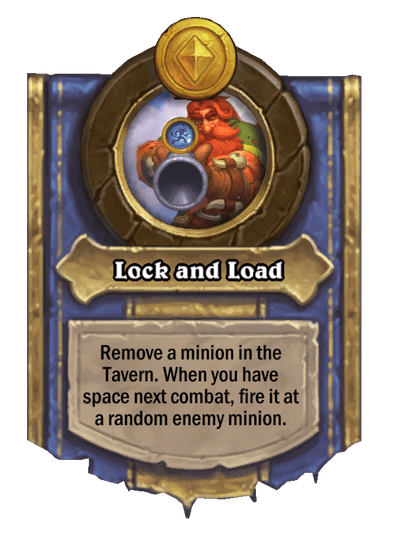 Lock and Load Hearthstone kártya