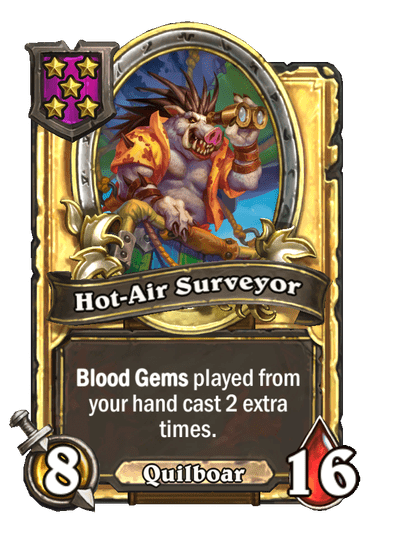 Hot-Air Surveyor Hearthstone kártya