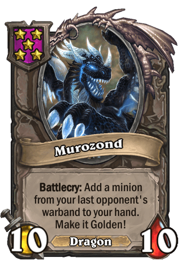 Murozond Hearthstone kártya