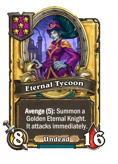 Eternal Tycoon Hearthstone kártya