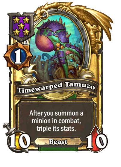 Timewarped Tamuzo Hearthstone kártya