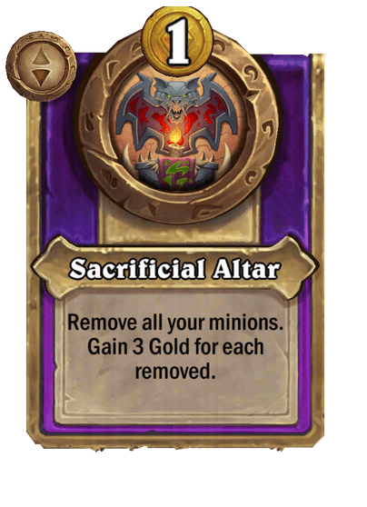 Sacrificial Altar