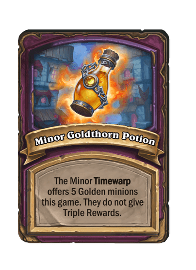 Minor Goldthorn Potion